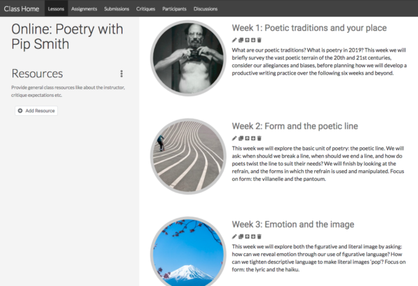 Online poetry courses, image 2