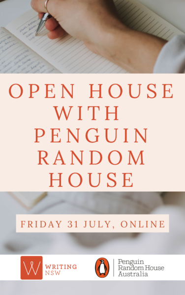 Open House with Penguin Random House Writing NSW online