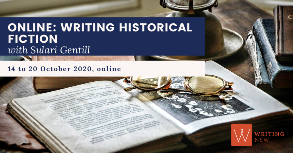 Online Course: Writing Historical Fiction with Sulari Gentil. Learn writing with Writing NSW courses. 