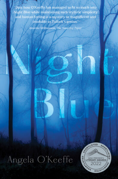 night blue angela o'keefe what we're reading