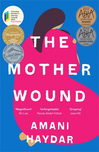 The cover of The Mother Wound by Amani Haydar