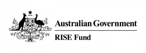 Australian Government RISE Fund logo